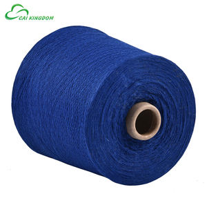 Cai Vương Quốc NE 20/1 OE 65% Polyester 35% cotton pha sợi 3% màu đen để đan vớ và vải dệt kim tròn thương hiệu cai kinddom - Product Image 5