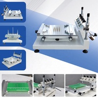 Impresora de Plantillas P1000 con Plataforma de Microajuste para Prototipado de PCB SMT con Impresión Manual de Alta Precisión