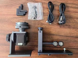 Macchina per Incisione Laser <span class=keywords><strong>MR</strong></span>.CARVE M1/M4/S4 con Tavolo Rotante Multistazione RF1 RF2 e Disco Rotante Separato - Product Image 2