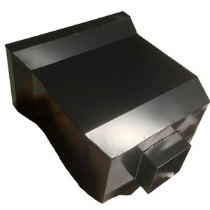 Gouttière en <span class=keywords><strong>acier</strong></span> aluminium peignable pour villa, avec design antistatique et drainage des eaux de pluie - Product Image 4