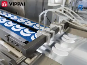 VIPPAI avustralya sıcak makineleri otomatik kozmetik altında göz maskesi yama ped yapma üretim üretim makinesi doldurun