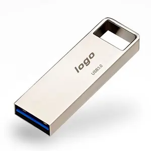 High Speed 8gb 16gb 32gb Portable Metal Cle Usb Flash Drive USB 3.0 Stick With Custom Logo