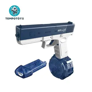 Tempo Toys Auto Wasser pistole Glock Wasser pistole Elektrische Wasser pistole Glock Kinderspiel zeug tiktok heißer Verkauf