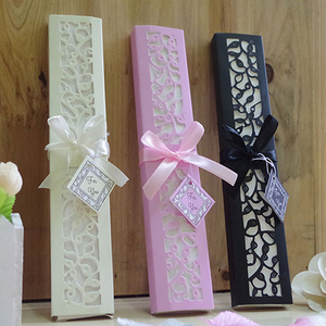 Quà Tặng Quà Đáp Lễ Tiệc Cưới Quạt Gấp Bằng Lụa Sang Trọng Trong Hộp Quà Cắt Laser Thanh Lịch - Product Image 5