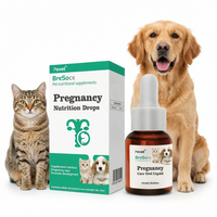 Complément alimentaire liquide oral de haute qualité Pevet pour chats et chiens gestants avec acide folique, vitamines B et extraits d'herbes