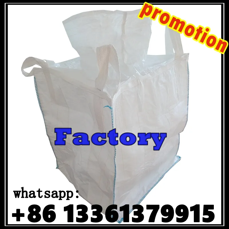 बड़ा बैग Polypropylene बिक्री के लिए 1000kg थोक बैग जंबो बैग
