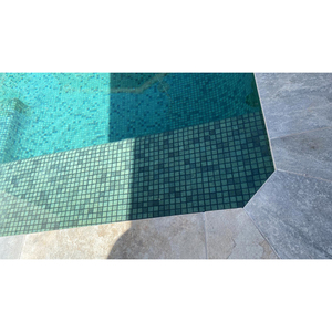 กระเบื้องโมเสคแก้วรีไซเคิลทันสมัยรักษ์โลก Jade ขนาด 50x50 ซม. สำหรับตกแต่งผนังห้องน้ำ ผลิตในสเปน กระเบื้องโมเสคโพลียูรีเทน Jade - Product Image 2