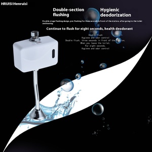 Nhà Máy bán hàng trực tiếp hồng ngoại tự động cảm biến nơi để tiểu tuôn ra tự động trong tường touchless nơi để tiểu tuôn ra van - Product Image 5