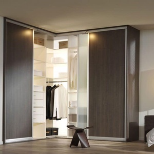 High-End Customized Luxury Walk-in <strong>Closet</strong> <strong>Big</strong> Wooden Wardrobe for Bedroom Furniture Design Systems Elegant Walk-in <strong>Closets</strong> - Product Image 5