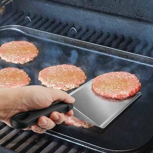 Kit de presse à smash burger 3/4/5/6 pièces, pour hamburgers, viande, steak, cuisson sur surface plane, grillades, plaque chauffante en acier inoxydable, accessoires pour <span class=keywords><strong>plancha</strong></span> - Product Image 2