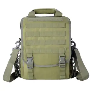 Bolso cruzado táctico Molle, bandolera de camuflaje para Camping, caza