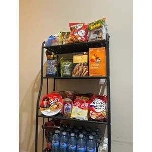 Étagère à 5 niveaux en métal noir - Product Image 2