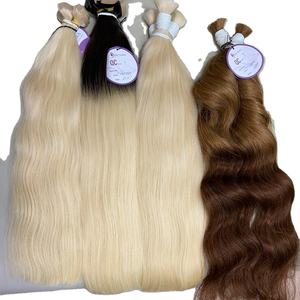 Cinta de cabello humano liso, producto de belleza, 20 pulgadas, 100G por paquete, ODM OEM - Product Image 5