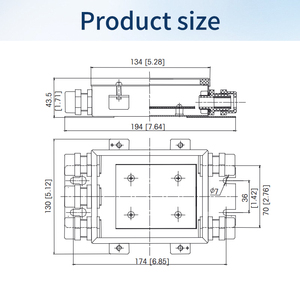 กล่องรวมสายไฟ TOLEDO รุ่น AJB540S ชนิดสแตนเลส อื่นๆ - Product Image 3