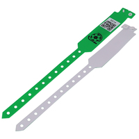 Bracelet RFID jetable ajustable en vinyle, étiquette NFC en PVC pour événements, sport (basketball), concerts et contrôle d'accès
