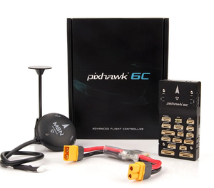 Contrôleur de vol automatique Holybro Pixhawk 6C d'origine, boîtier en aluminium FC PM02/PM07+M8N pour drone multicoptère FPV RC, avion - Product Image 4