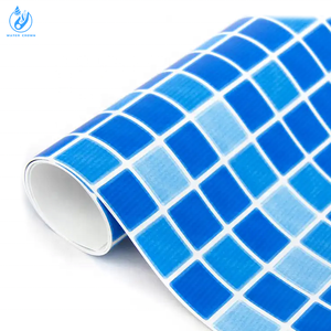 China Water Crown Custom Mosaic Logo PVC Revestimiento de piscina sobre el suelo con limpiador de plástico para piscina Proveedor directo - Product Image 6