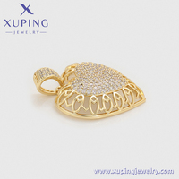 X000743480 XUPING Bijoux Élégant Mode Pendentif Mignon À La Mode Coeur Pendentif Exquis Réaliste 14K Or Couleur Pour Les Femmes