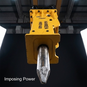 Brise-roche hydraulique HMB de premier choix pour la destruction de surfaces en béton, asphalte et roche - Product Image 4
