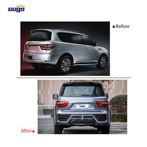 GUGO 2020 pour Nissan Patrol Kit de Carrosserie Évolution vers le Modèle Black Hawk Comprenant Pare-Chocs Avant et Arrière avec Découpes pour Phares Antibrouillard - Product Image 3