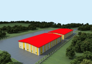 Chi Phí Thấp Công Nghiệp Đổ Thiết Kế Đúc Sẵn Kho Lưu Trữ - Product Image 5