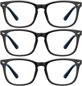 <span class=keywords><strong>Lunettes</strong></span> de lecture carrées, 3 pièces par lot, verres <span class=keywords><strong>Anti</strong></span>-<span class=keywords><strong>lumière</strong></span> <span class=keywords><strong>bleue</strong></span>, pour jouer sur ordinateur, avec monture - Product Image 3