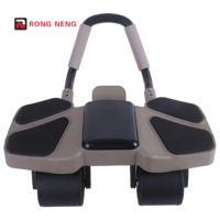 Rouleau de fitness abdominal RONG NENG en ABS et acier, durable, pour exercices intérieurs – Meilleure vente