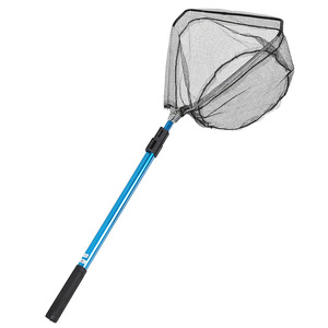 Aluminum Alloy Telescopic Folding Landing <b>Net</b> 40cm <b>Wire</b> Port Red And Blue Foldable For Lure Fishing - Product Image 3