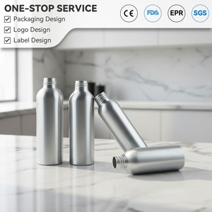 בקבוקי 250 מ\\\"ל 500 מ\\\"ל חמודים בהתאמה אישית, ממתכת, ריקים, לתבלינים, ארומתרפיה, שמפו, חומר חיטוי ידיים, בושם, שמן גוף, סבון גוף, מוצרי טיפוח - Product Image 1