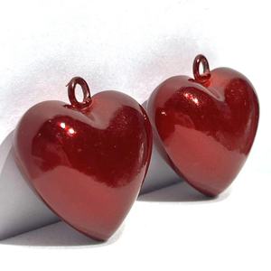 Bán Hàng Mới Chuông Nhỏ Trang Trí Hình Trái Tim Lãng Mạn Chất Lượng Cao Chuông Nhỏ Sơn Đồng Chuông Hình Trái Tim - Product Image 3