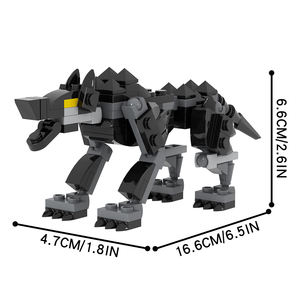 MOC1439 Fortnit Wolf Playtime Série de jeux populaires Cadeaux pour garçons Collection de blocs de construction DIY Jouets éducatifs Anime Enfants - Product Image 2