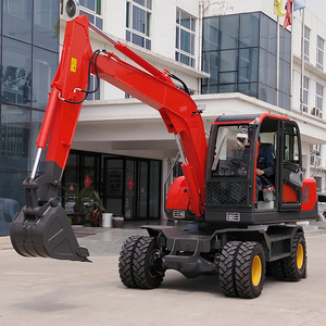 Envío Gratis: Excavadora de Ruedas/Goma para Trabajos de Excavación, 8, 9, 10, 12 y 15 Toneladas, en Venta - Product Image 4