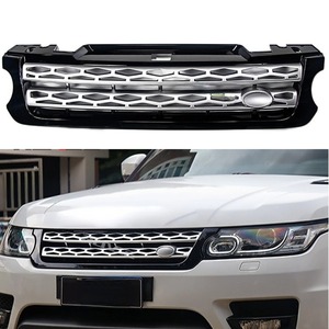 สำหรับ Range Rover Sport 2014-2017 อุปกรณ์ตกแต่งรถยนต์ กระจังหน้ารถยนต์ กระจังกันชนหน้า กระจังหน้าทรงสปอร์ต กระจังกันชน กระจังหน้า ชุดแต่งตัวถังรถยนต์ - Product Image 2
