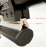 Visée infrarouge en alliage d'aluminium, anti-sismique, étanche, laser vert extérieur réglable haut/bas et gauche/droite
