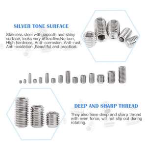 M3/M4/M5/M6/M8 Hexagonal Socket Sleeve Concave End Tightening <strong>Screw</strong> 304 Stainless Steel - Product Image 5