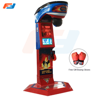 Machine de jeu d'arcade de boxe à monnayeur, construction métallique, garantie 1 an