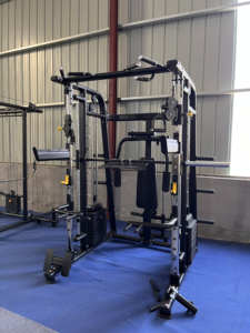 TOPTONS équipement de Fitness complet commercial entraîneur multifonctionnel équipement de gymnastique de <span class=keywords><strong>musculation</strong></span> Smith Machine Squat Rack - Product Image 4