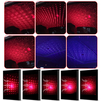 Lampe Galaxie Romantique Réglable USB, Projecteur d'Ambiance LED pour Intérieur de Voiture, Lumière de Nuit Étoilée Décorative