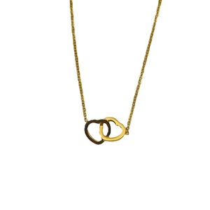 Collar de Corazón Chapado en Oro de Acero Inoxidable de Alta Calidad, Antideslustre, Personalizado, Venta al por Mayor, Nuevo 2024 - Product Image 1