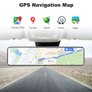 <span class=keywords><strong>4K</strong></span> écran grand angle intelligent miroir de voiture système de conduite de sécurité voiture écran tactile complet enregistreur Dv - Product Image 5