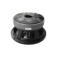 Haut-parleur subwoofer 12 pouces, bobine vocale 5 pouces, haute puissance 1400W, 2 aimants 253mm adaptés à l'audio professionnel de scène extérieure