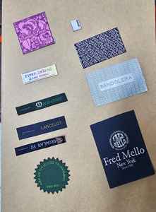 ป้ายผ้าฝ้ายทอคุณภาพสูงแบบกำหนดเอง พร้อมระยะเวลาผลิตตัวอย่าง 7 วัน สำหรับเสื้อผ้า กระเป๋า และรองเท้า - Product Image 3