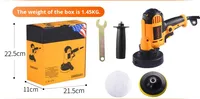 Machine de polissage humide électrique verticale de qualité industrielle pour la pierre, le granit, le marbre et le quartz avec polisseuse à l'eau