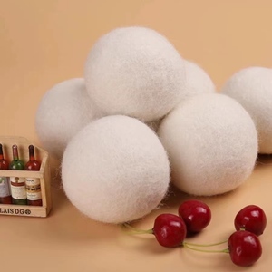 <strong>Asterisk</strong> 100% Pure Wool Dryer Ball Handmade All Natural Reusable <strong>Fabric</strong> Softeners Safe Healthy Organic Wool Dryer Balls - Product Image 4