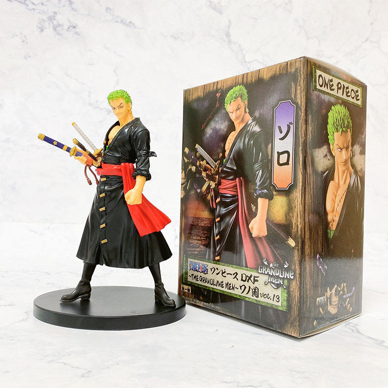 ギザロン フィギュア 約20cm Hot 20cm Anime Figure GK Roronoa Zoro Three-blade Sa-maximum Manga