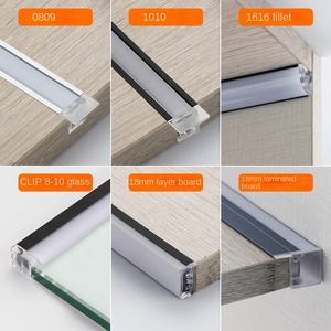 Perfil de LED de aleación de aluminio en forma de U anodizado personalizado Los mejores disipadores de calor recubiertos de polvo para canales LED y tiras de luces - Product Image 3