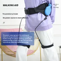 Équipement de rééducation pour personnes âgées, exosquelette pour hémiplégie suite à un AVC, aide à la marche pour les membres inférieurs, aide à la marche pour soulever les jambes, naturel
