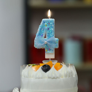เทียนแบบมีหมายเลขแบบทำมือของตกแต่งบ้านเทียนเค้กวันเกิด - Product Image 4