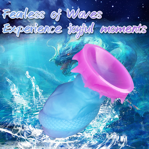 Yaqu Dildo de Forma Especial, Huevo de Dragón Luminoso, Enorme Tapón Anal, Juguete de Masturbación Masculino y Femenino con Diseño de Monstruo Alienígena - Product Image 6