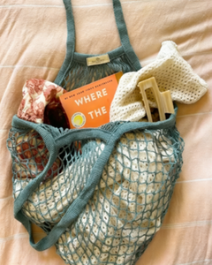 Hot Sale Reusable Market Fishnet Carry <b>Bag</b> with Long Handle Mesh Net <b>String</b> Shopping <b>Bag</b> - Product Image 2